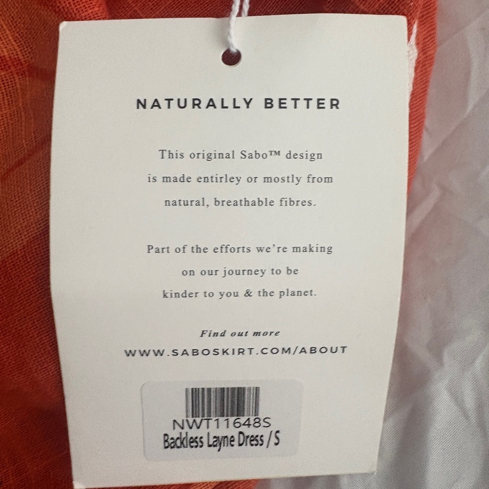 Sabo skirt backless Layne dress - brand new with tags - Picture 3 of 3